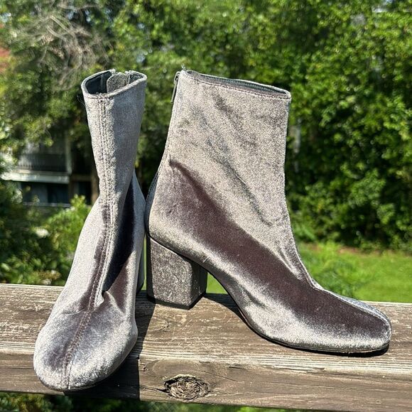 Free People Velvet Cecile Ankle Boot - Picture 11 of 13